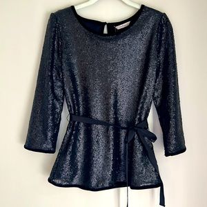 DARLING Celeste Sequin Top size Small